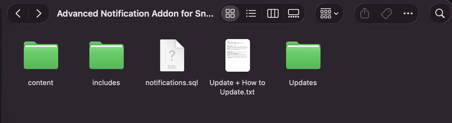 Step 1 - Files