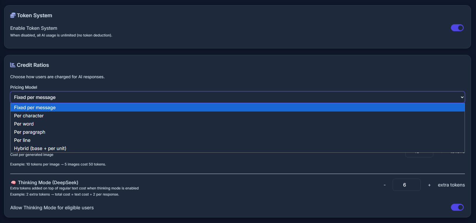 Token System